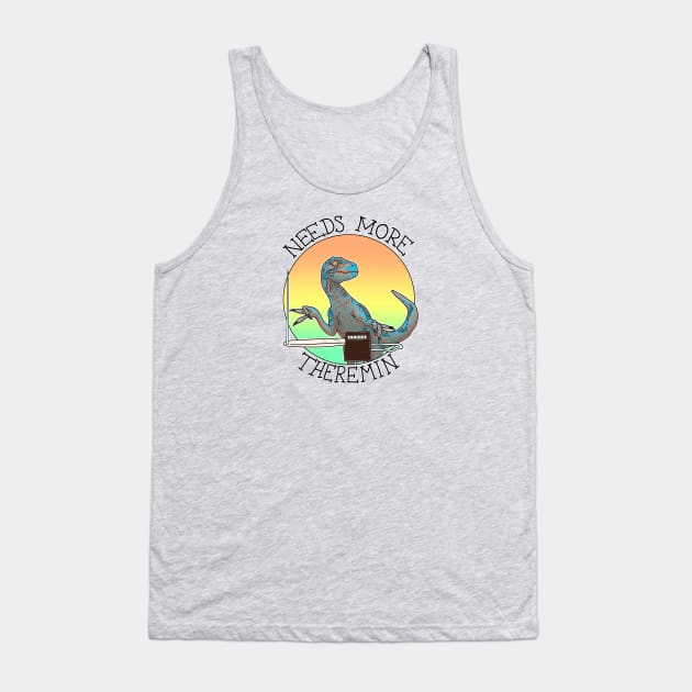 Needs More Theremin Tank Top by ArtbyJozzi